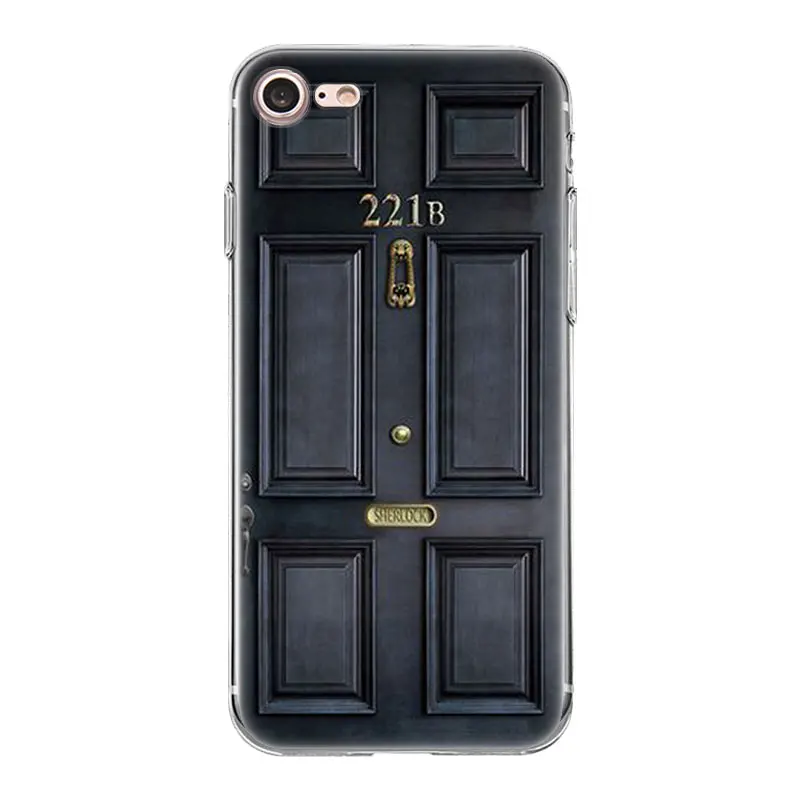 Мягкий чехол мобильного телефона 221B Шерлок Холмс для Galaxy Alpha Core Note 2 3 4 S2 A10 A20 A20E A30