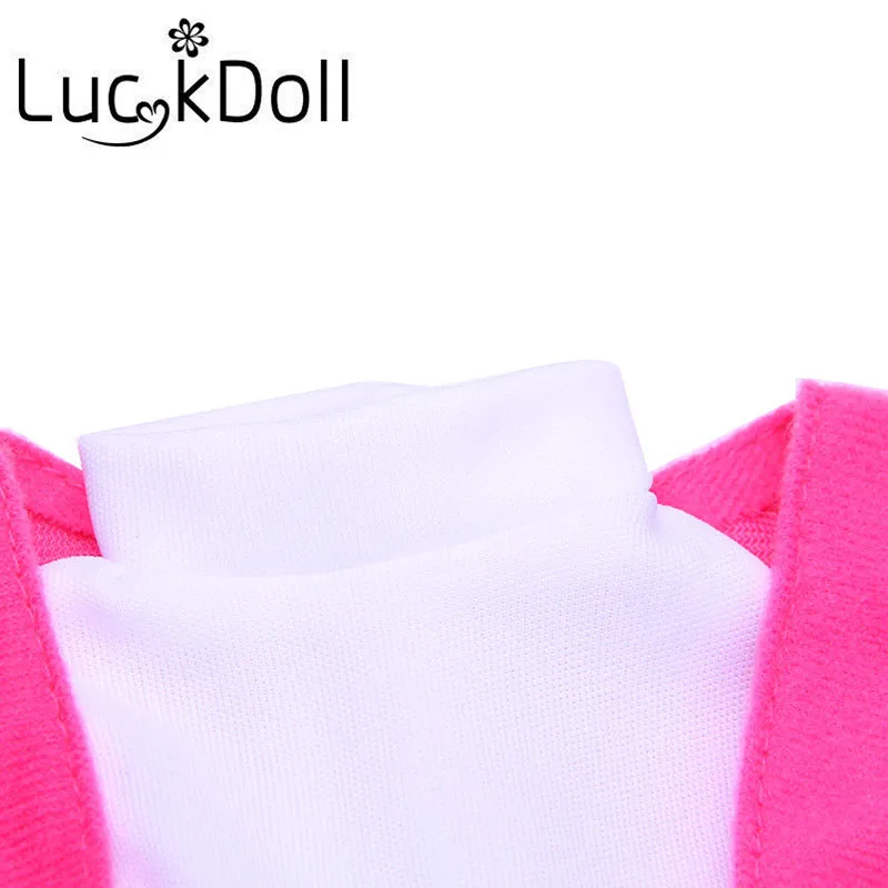 Luckdoll трехсекционная куртка для 14 5 дюймовых американских кукол детский лучший