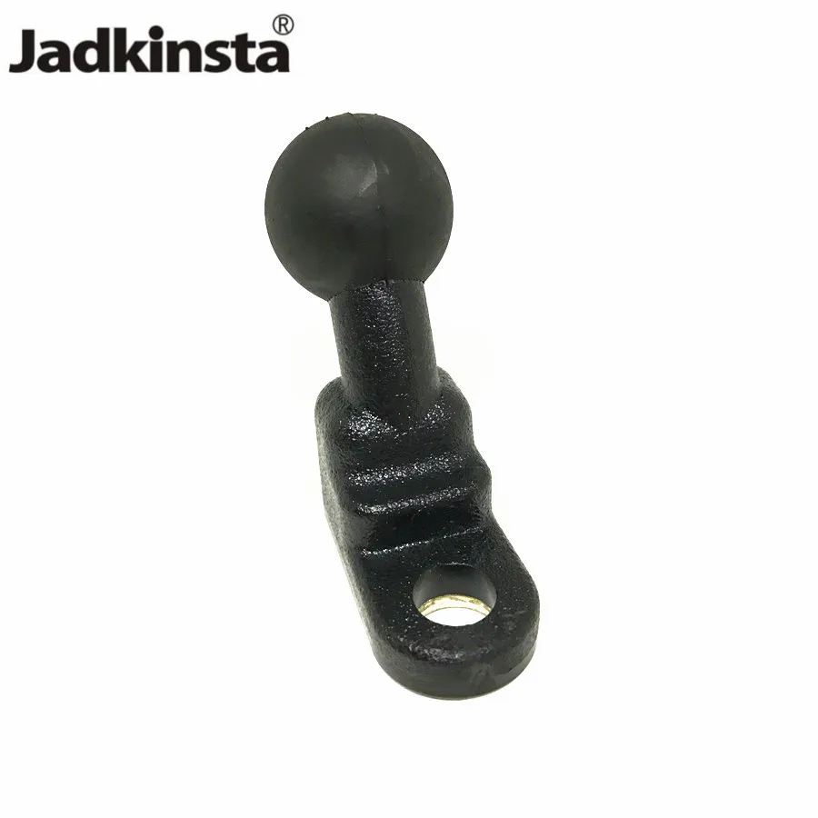 

Jadkinsta Motorcycle Mount Angled Base Rearview Mirror Mount 10mm Screw Hole to 1 inch Ball Mount for RAM Mount for Gopro Camera