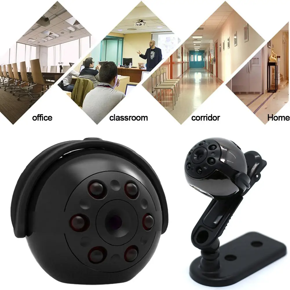 

1080P SQ9 360 Degree Rotation VideoHD Mini DV Camera Digital Camcorder Recorder Night Motion Detection Micro Camera