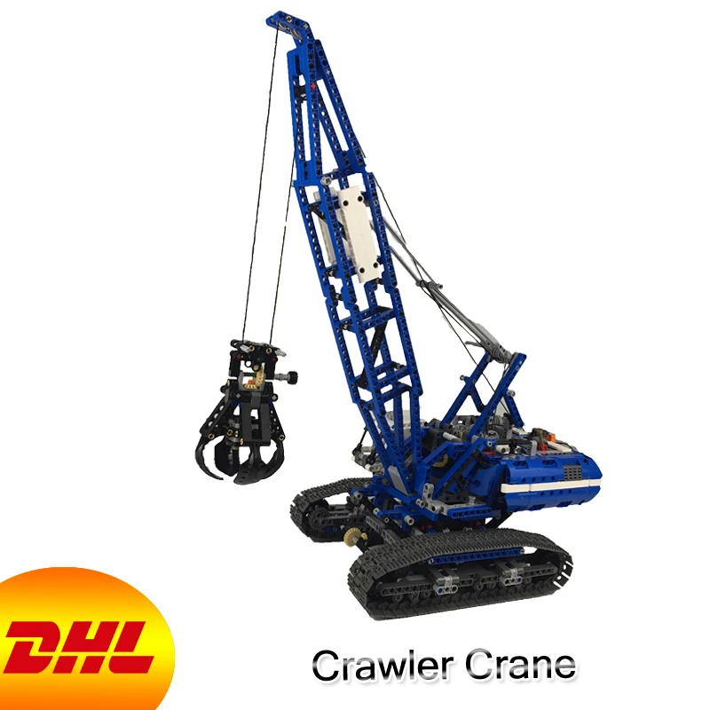 

HF Technic Figures 1401Pcs Crawler Crane Model Building Kits Blocks Bricks Educational Toys For Children Compatible With 42042
