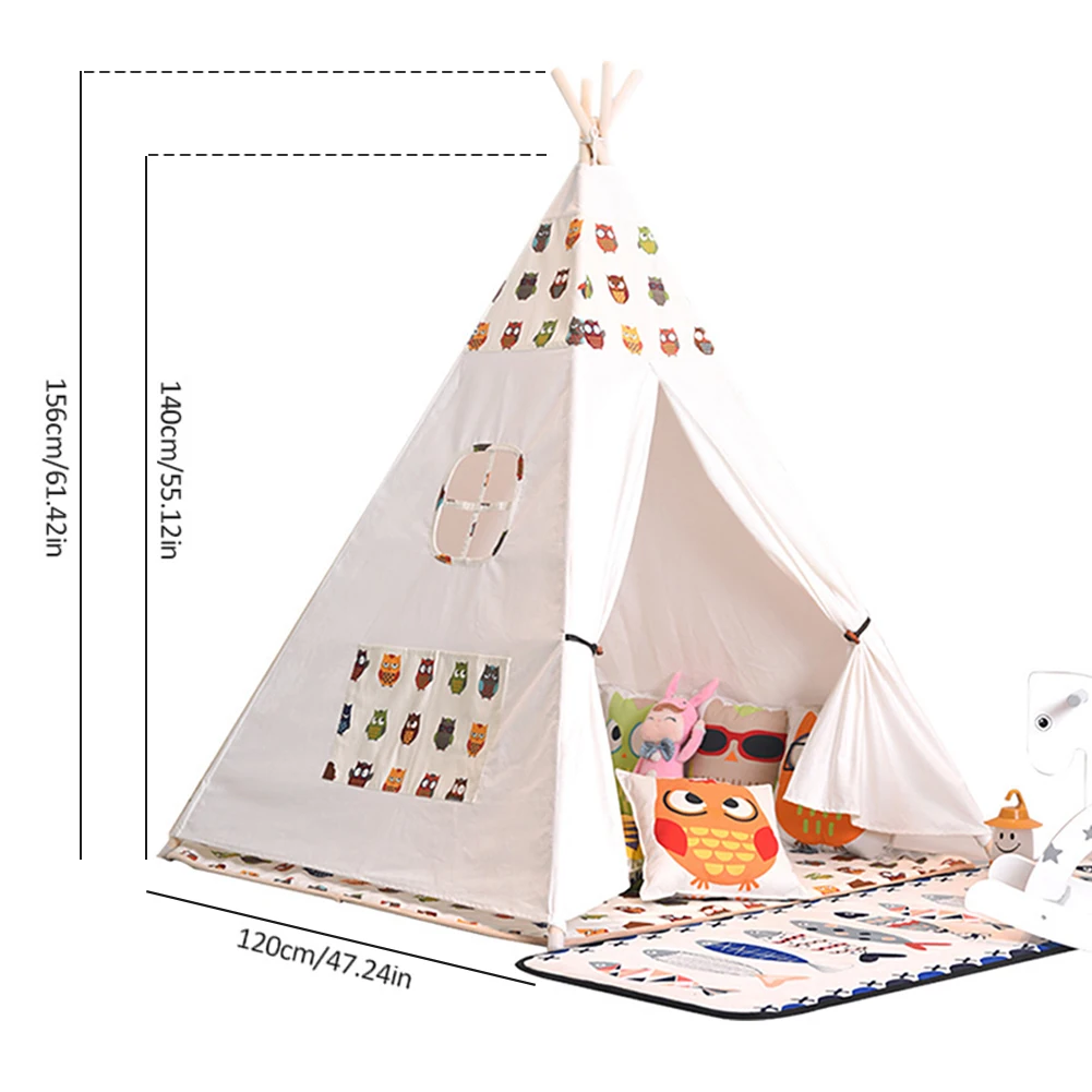 11 видов индийский детский шатер для маленькой принцессы, Игровая палатка для помещений, многофункциональная Интерактивная палатка для родителей и детей