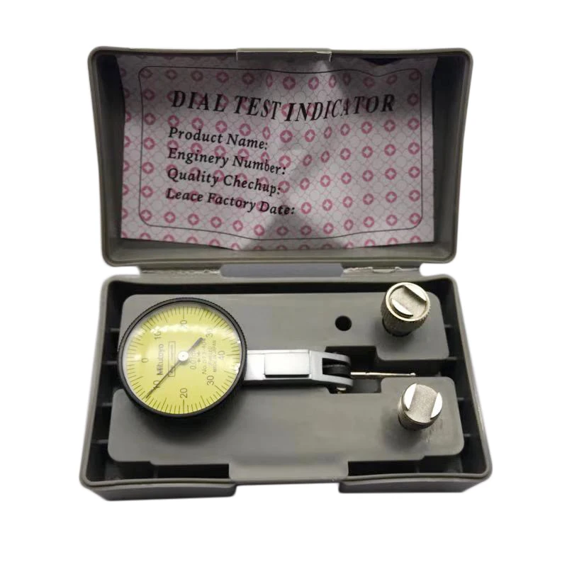 

1pcs Accurate Dial Gauge Test Indicator Precision Metric Original Dovetail Rails Mount 0-40-0 0.01mmMeasuring Instrument Tool
