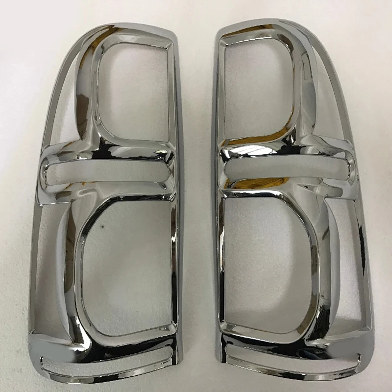 

For Toyota hilux accessories ABS chrome design rear lamp cover fit for toyota hilux vigo 2012-2014 tail light casing car parts