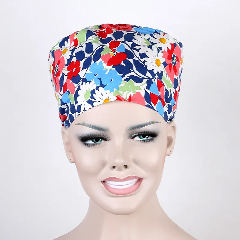 surgical scrub caps ,lab caps,skull caps 100 cotton one size medical