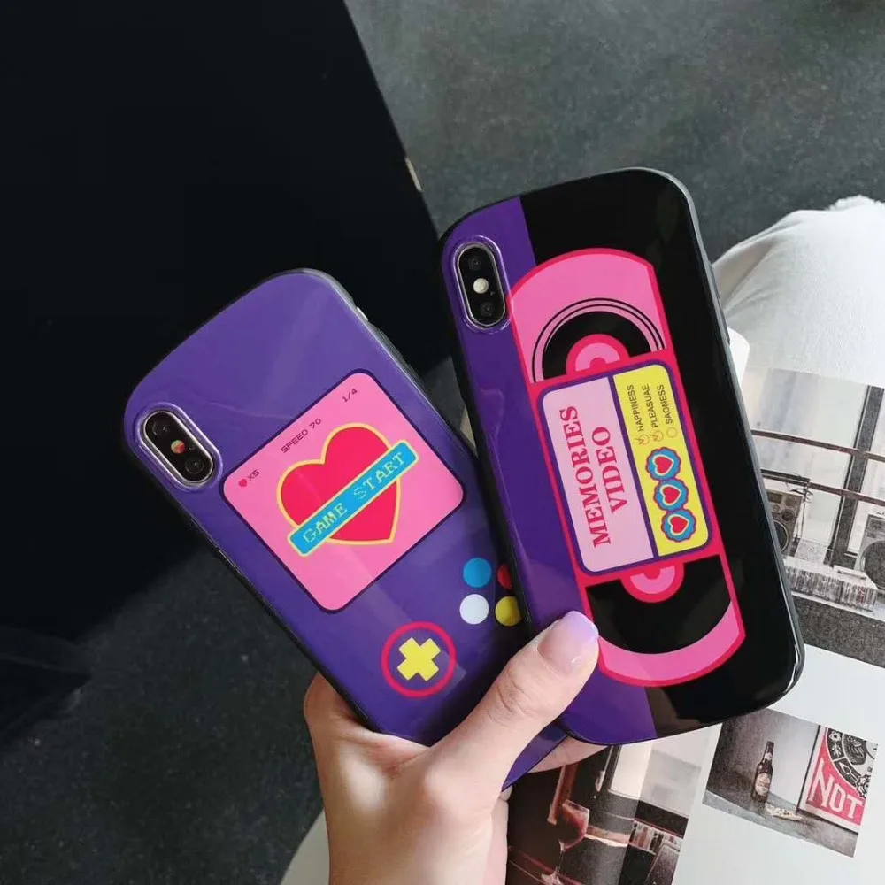 Love игровая консоль для iPhone 6 7 8 чехол X xs xr xsmax анти-осень arc shield shell smooth |