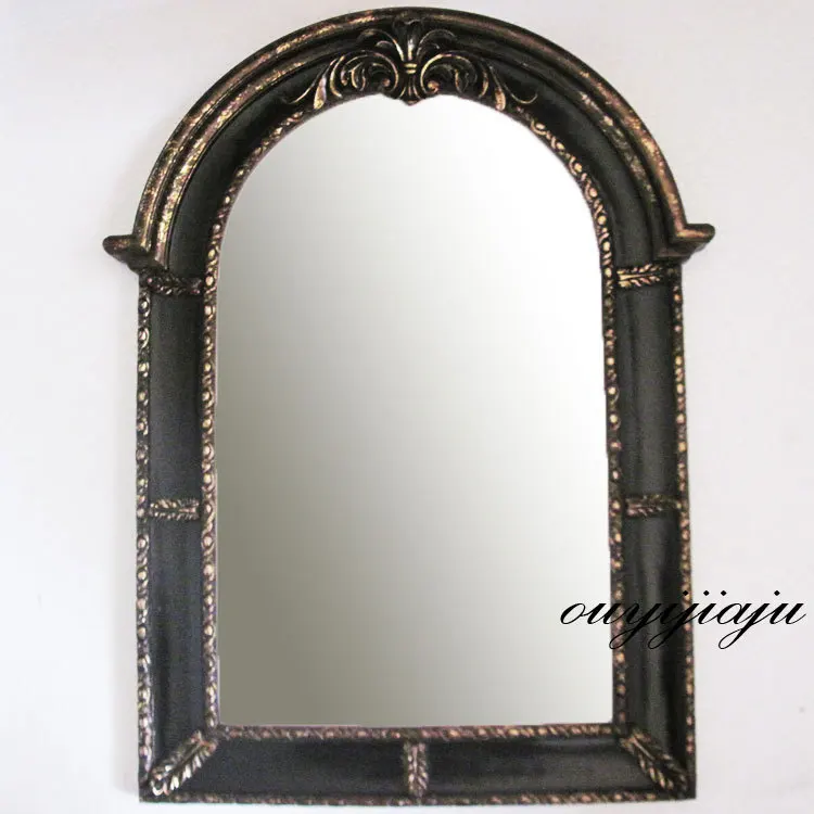 Large Decorative Cosmetic Antique Wall Bathroom Mirror With Large Decorative Cosmetic Antique Wall Bathroom Mirror With Frame Royal Style Vintage Wedding Gift Living Room Homedecor In Mirrors From Home