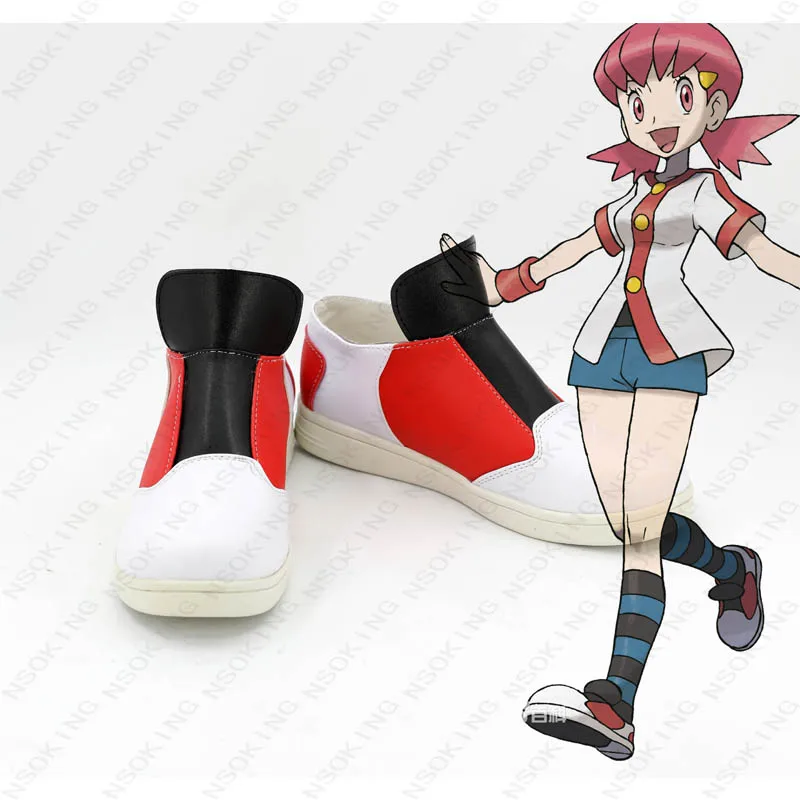 Anime Schoenen Pocket Monster Whitney Cosplay Laarzen Anime Schoenen Pocket Monster Whitney Cosplay Laarzen