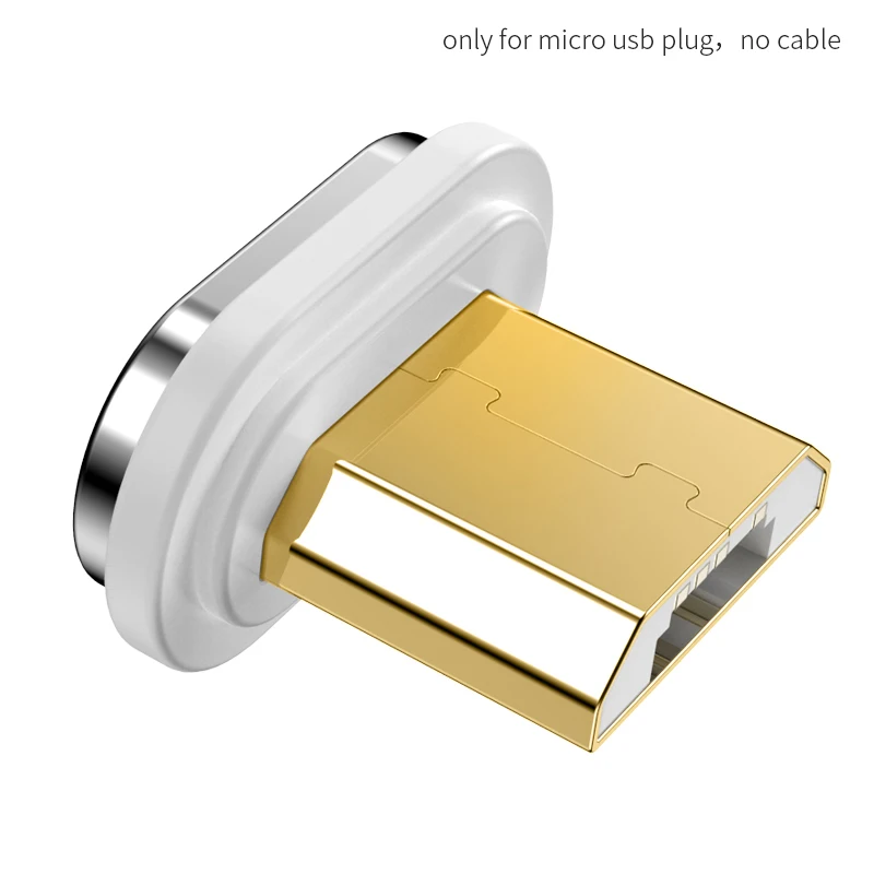 Tongyinhai usb type C 3A 90 градусов игровой USB кабель F Форма L изгиб зарядный шнур магнитные телефонные кабели для Iphone/Android телефон - Цвет: for microUSB plug