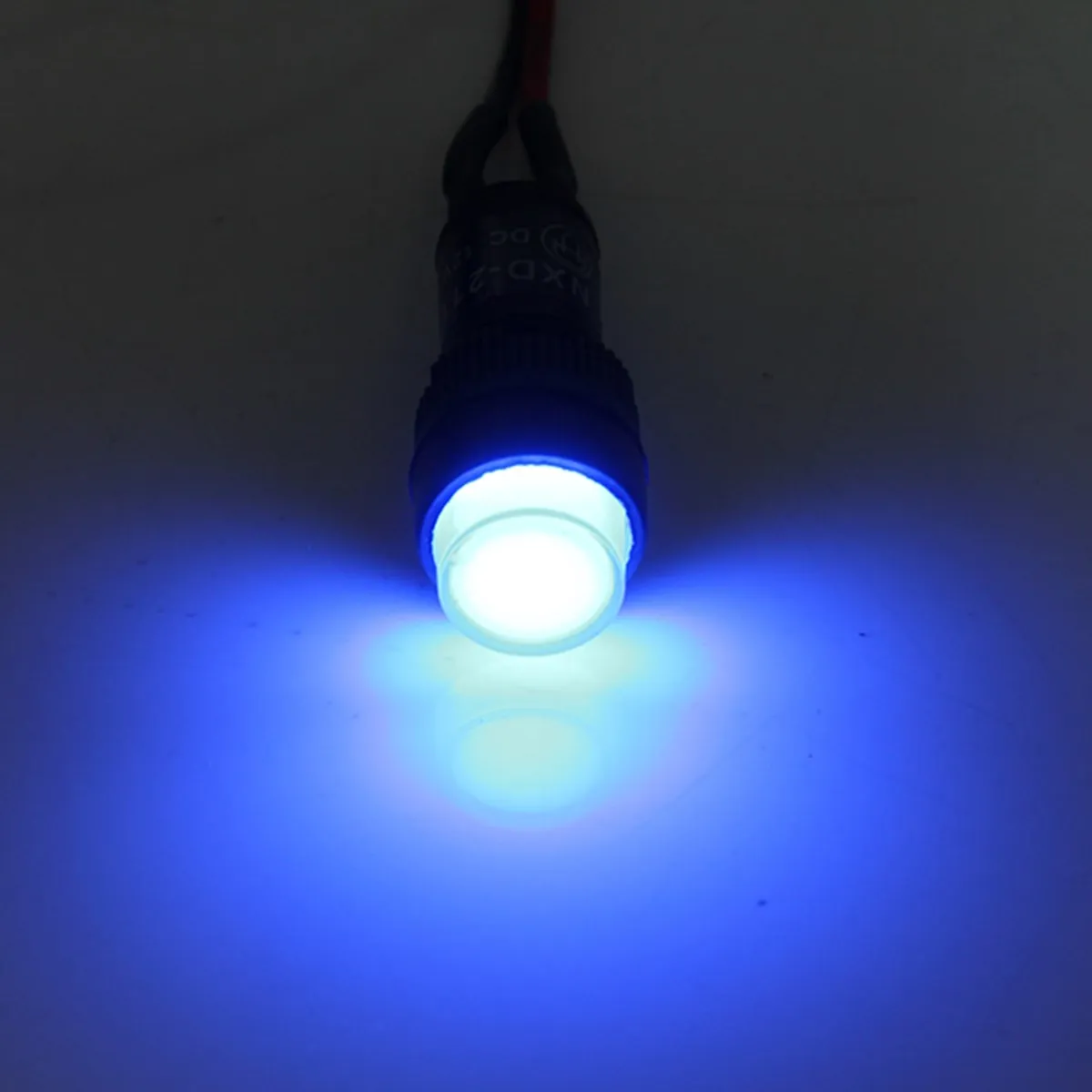 LED indicatore di avvertimento Pannello Dash Lampadina Lampada Blu Verde Rosso e Giallo Ambra 12 V