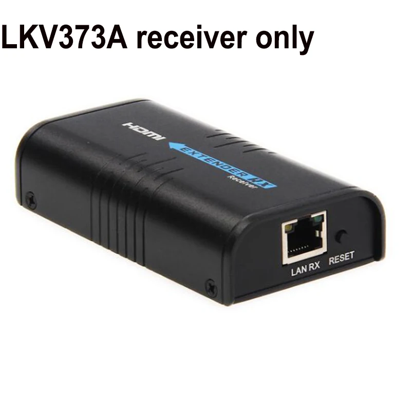V 3,0 LKV373A HDMI удлинитель сплиттер по cat5e/6 кабель до 120 м TCP/IP 3D и 1080P - Цвет: LKV373A receiver