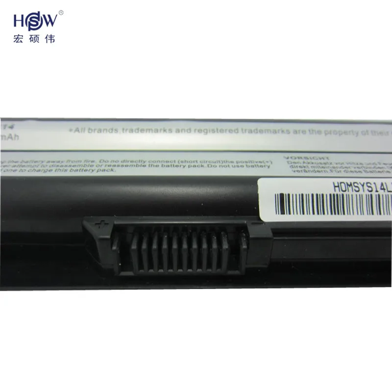 HSW 5200 мАч Сменный аккумулятор для ноутбука MSI GE620 GE620DX MS 1482MS 16G1 16G4 FR700 FX700