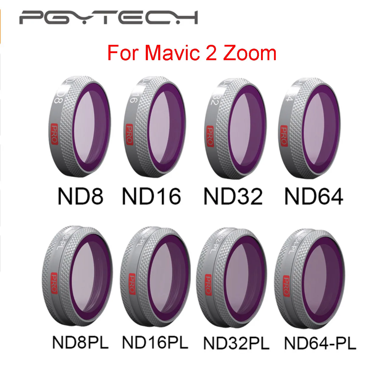 ND16 Mavic 2 Pro Camera Lens Filter Set ND8//16//32//64-PL ND8//16//32//64 Filters Kit for DJI Mavic 2 Pro Filter Accessories