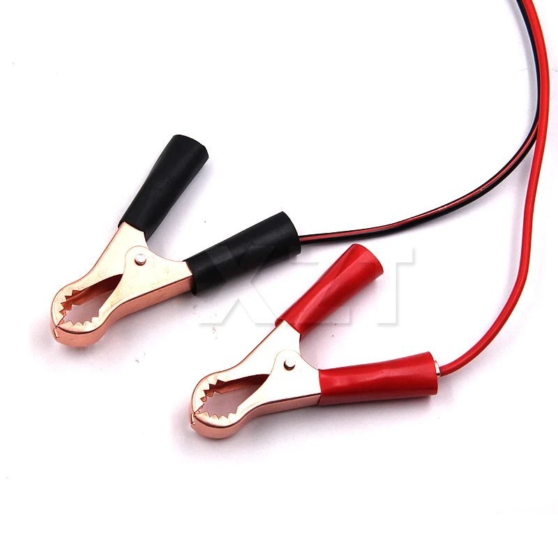1 Pcs Universal Car Styling Auto Alligator Clip 12V DC Cigarette Lighter Socket Adapter car stereo accessories