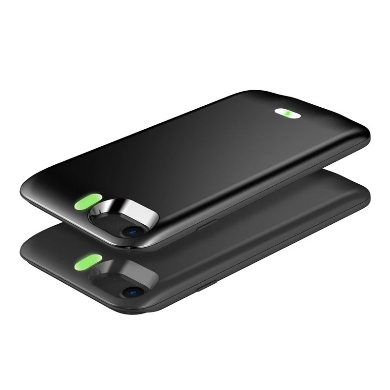 

Battery Case For iPhone 8 7 6 6s Power Bank Case Battery Charging Case Cover For iPhone 6 6 s 7 8 Backup Charger Case +LED Light