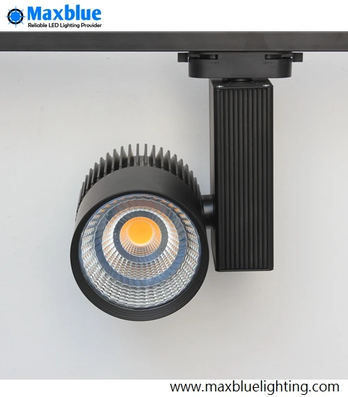 45 Вт черный/белый корпус высокий CRI 80Ra CREE COB светодиодный Трековый светильник |