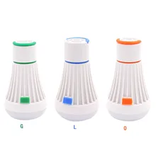 Портативный светодиодный фонарь, компактный походный фонарь, функциональный светодиодный фонарь с питанием от аккумулятора, палатка, 3 цвета, фонарик с креплением