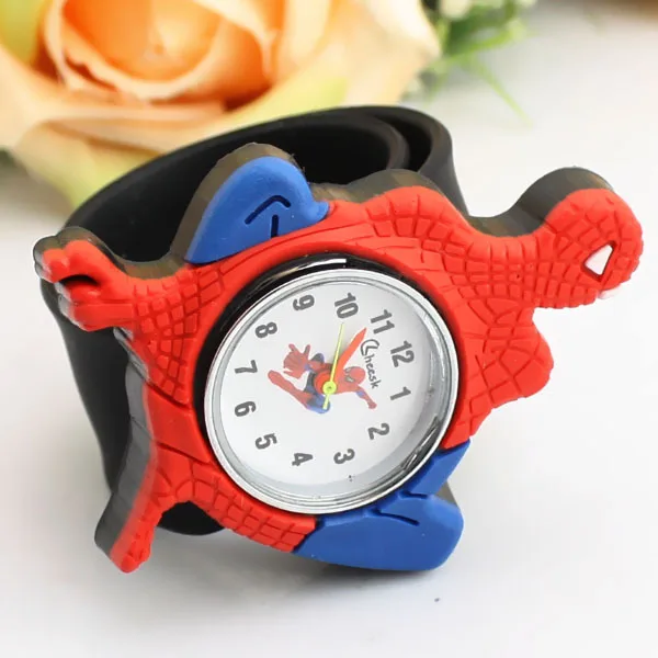 Wholesale 2022 Children's Clock Student Children Boy Spider Man Watches Kids Silicone Cartoon Watch Relogio Masculino Kids Watch