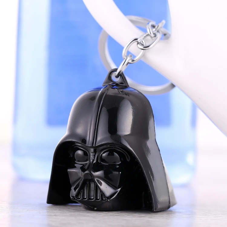 

1Pcs Star Wars Black Helmet Keychain Storm Trooper Darth Vader Mask Key Chain Pendant Charms Jewelry For Man/Women Wholesale