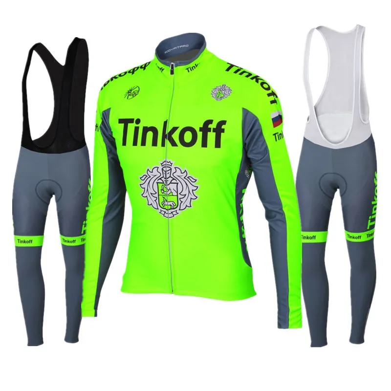 Майо Ropa Ciclismo Invierno Тинькофф Зима Велоспорт Джерси термальность флис с длинным рукавом комплект одежды велосипедная одежда