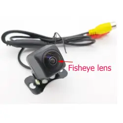 HD 170 ° камера заднего вида рыбий глаз широкоугольная камера ночного видения вспомогательная парковочная камера