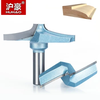 

HUHAO 1pc 1/2" Shank Industrial Grade Woodworking Router Bits CNC Tool Door Edge Bits Wooden Surplus Milling Cutter