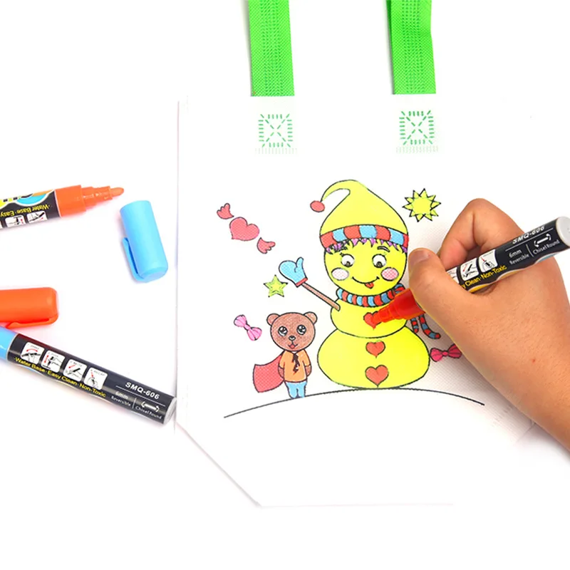 BalleenShiny DIY niños dibujo Graffiti juguetes Handcraft pintura bolso Brinquedo Educativo para niños bebé regalo del arte BalleenShiny DIY niños dibujo Graffiti juguetes Handcraft pintura bolso Brinquedo Educativo para niños bebé regalo del arte