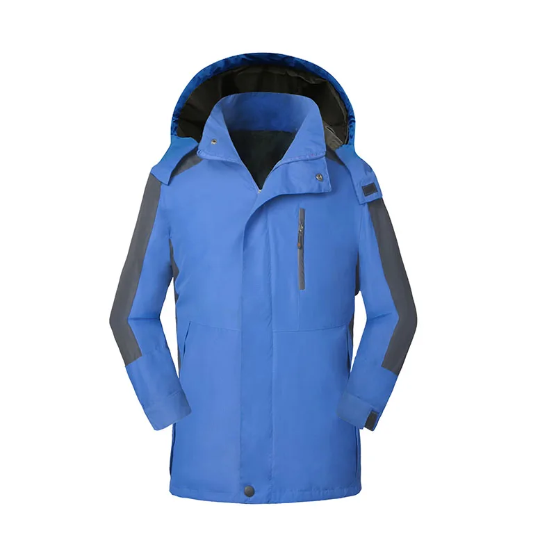 Men's Hiking Jackets Waterproof Windproof Skiing Ski Suit Snowboard Windbreaker Winte Hooded Bomber Jacket Outdoor Camping Coat (1)
