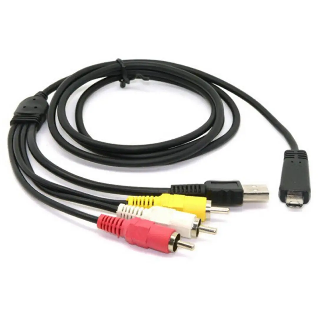 USB AV التلفزيون كابل لسوني VMC-MD3 DSC-W320 W350 W350P W350B W350L W350S سايبر شوت DSC-TX66 DSC-TX55 DSC-TX20 W350 HX7
