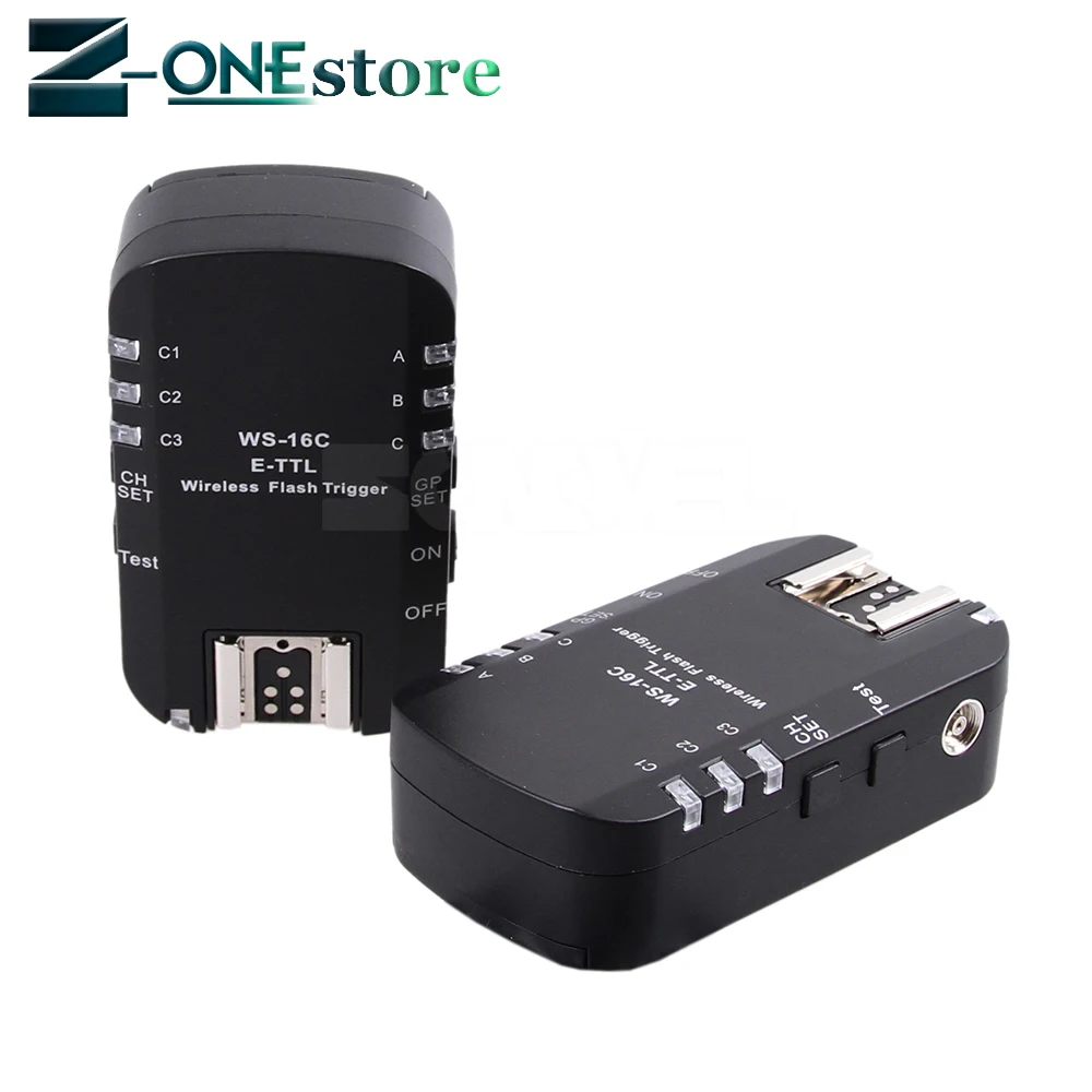 Беспроводной трансивер с триггером для вспышки WS-16C E-TTL 2 4 s 8000 ГГц