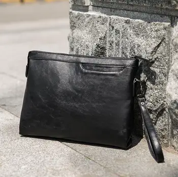 

newhotstacy bag 09301017 new men's pu leather clutch bag wallet purse