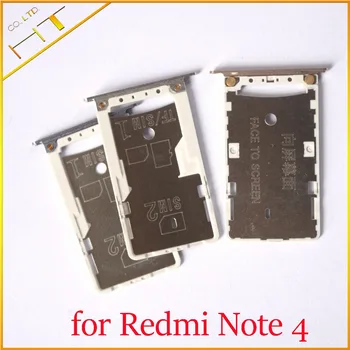 

10pcs for Xiaomi Redmi Note 4 (china MTK) Nano SIM/ Micro SIM Card Tray Holder Micro SD Card Slot Holder Adapter for redmi Note4