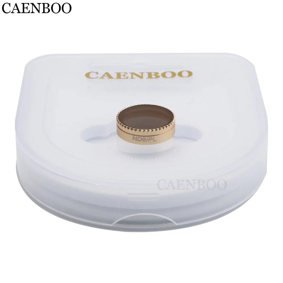CAENBOO Дрон для Mavic Air фильтр нейтральной плотности объектива ND8/PL NDPL8 Набор для DJI Mavic фильтры для воздушной камеры аксессуары для Кардана - Цвет: ND8PL Filter