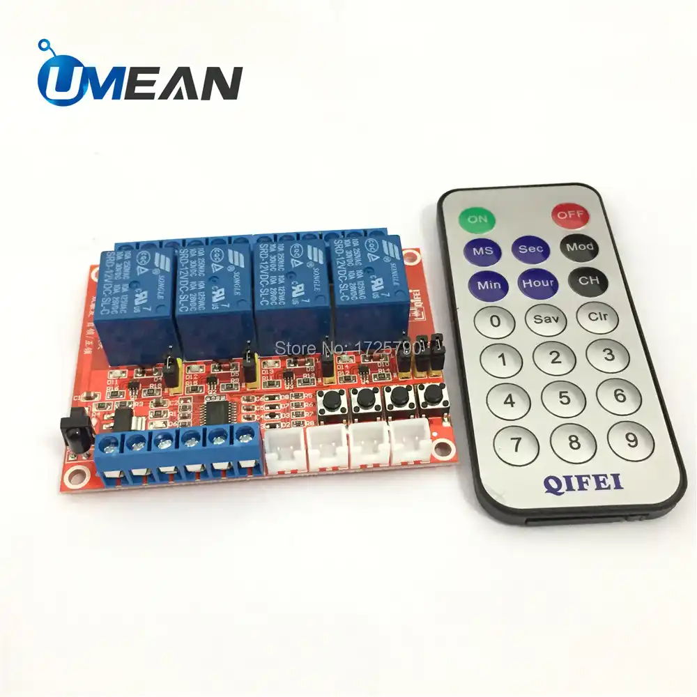 Circuit Description Of Infrared Ir Remote Control Switch