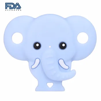 

Safety Elephant Baby Kids Food Grade Silicone Soother Teether Teething Turtle Chewable Pacifier