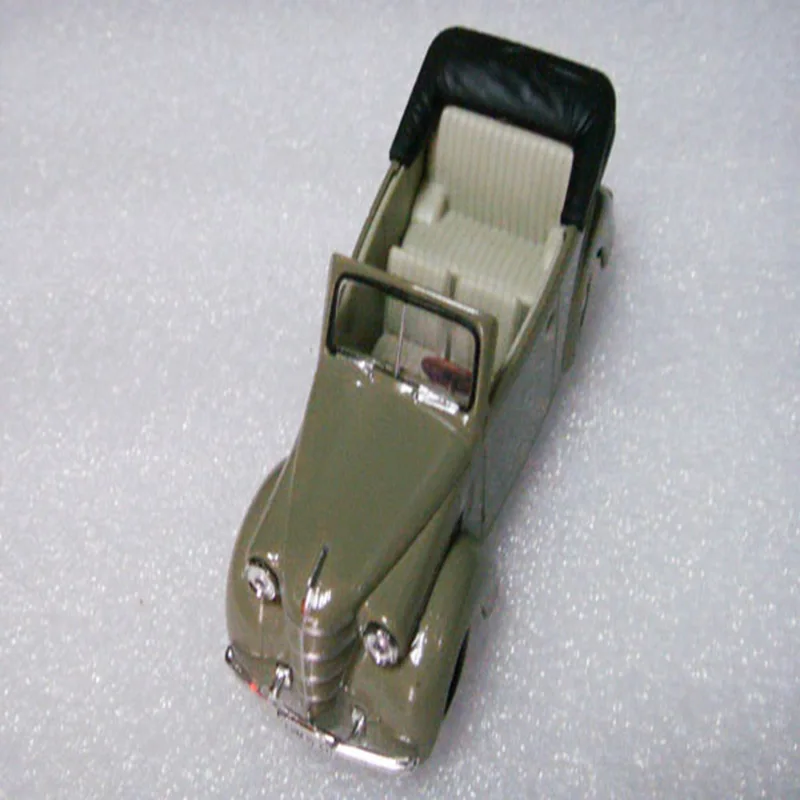 

1/43 Simulation Retro KNM - 51 Open Top Classic Car Collection Display Model Alloy Die Casting Vintage Convertible Model