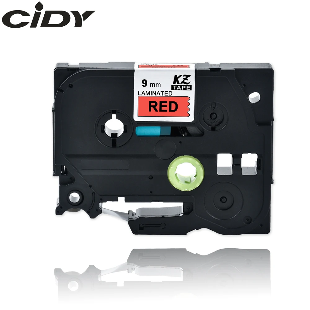 CIDY TZ421 TZ 421 TZe421 TZe ламинированная клейкая Магнитная этикетка лента для сенсорной