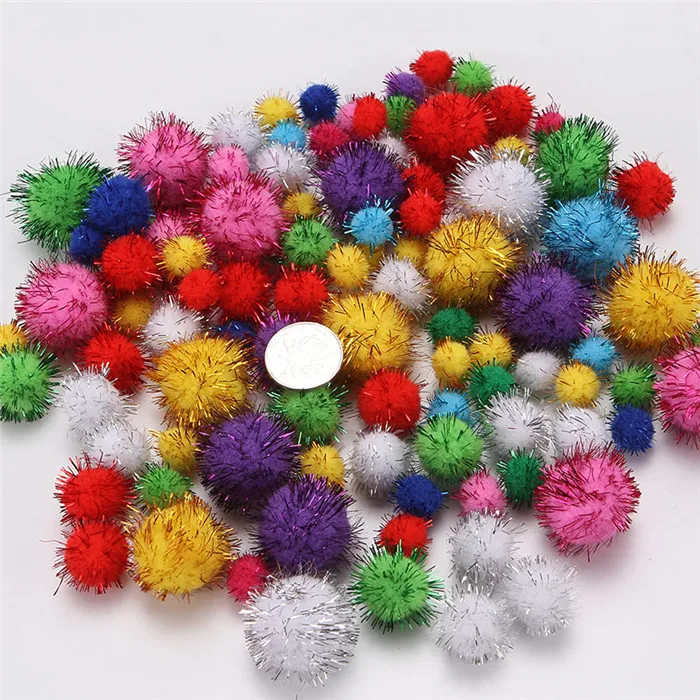 glitter poms 4
