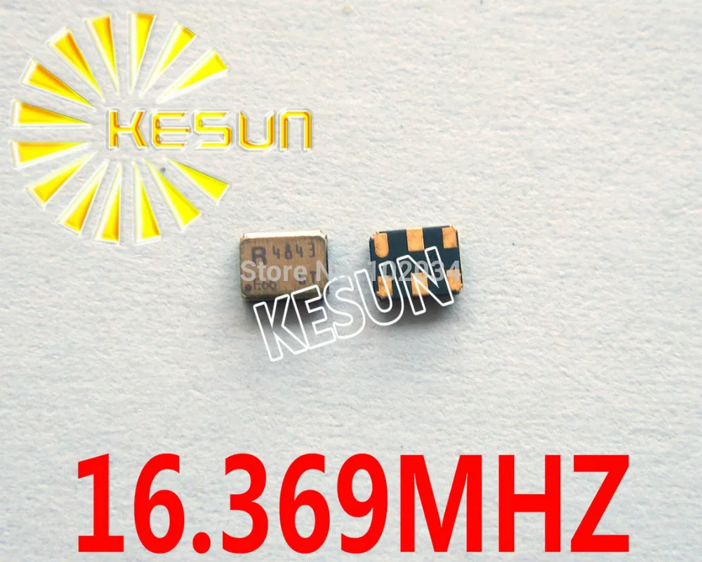 IT3205CE 16,369 м 16,369 мГц gps SMD 3,2*2,5 мм 6Pin кварцевый генератор 1,8 В-3,3 В 0.5PPM R4843 x 10 шт