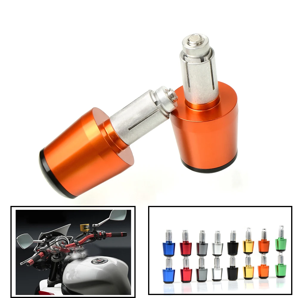 

7/8"22mm Handlebar Gear Balanced Plug Slider Handle Bar End Weights Grips Cap For Suzuki GSXR GSX-R 600 750 1000 1300 K1 K2 K3