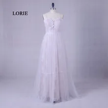 LORIE New Beach Wedding Dress Spaghetti Strap A-Line Tulle Lace Backless Real Picture Bride Dress Wedding Gown Custom Made 2017