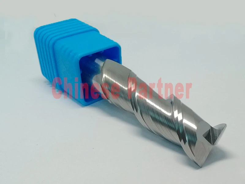 

2pcs 8mm hrc50 D8*25*D8*75 2Flutes end mill for Aluminum Spiral Bit milling cutter Tools Carbide CNC Endmill Router bits knife