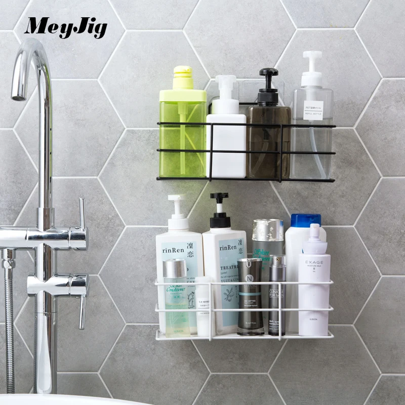 Free Punch Bathroom Storage Container Bathroom Wash Rack ...