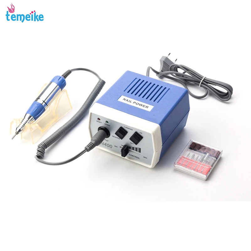 Tanie 35W EN400 Pro elektryczna wiertła do paznokci Nail Art sprzęt Manicure Pedicure pliki Manicure elektryczny wiertarka i akcesoria