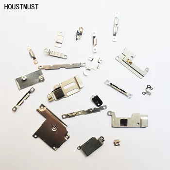 

HOUSTMUST 10 pcs small parts 22 in 1 set Repair Replacement Parts for iPhone 6s plus Metal Holder Bracket Fastening Pad Spacer