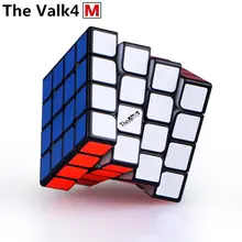QiYi valk 4 M 4x4x4 Магнитный магический скоростной куб профессиональные магниты Кубики-головоломки Valk4 M