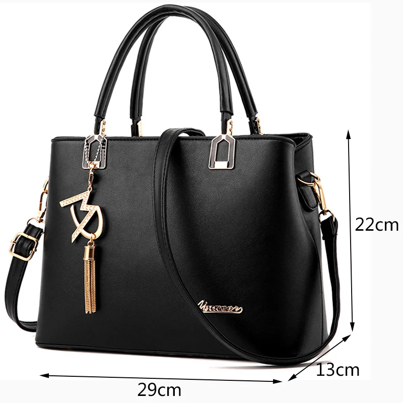 Новая дизайнерская женская сумка, модная сумка на плечо с кисточкой, сумка из искусственной кожи, женские сумки-мессенджеры, высокое качество, сумка через плечо