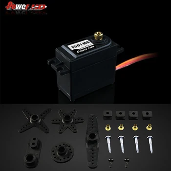 

Power HD High-Torque 60G Standard Servo 1501MG ALL Metal Gear 17KG 0.14 sec 1501+Free shipping