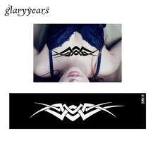 Горячая 1 шт. маленькая индийская хна трафарет татуировки DIY боди-арт Аэрограф живопись паук геометрический узор дизайн тату трафарет S601