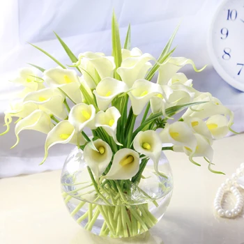 

Free shipping (10 piece/lot)Calla lily rustic PU artificial flower